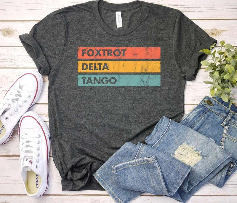 Foxtrot Delta Tango Shirt, Subtle shirt, Foxtrot Delta Tango FDT tee, Anti MAGA Sweatshirt Hoodie | CiraTrend.com