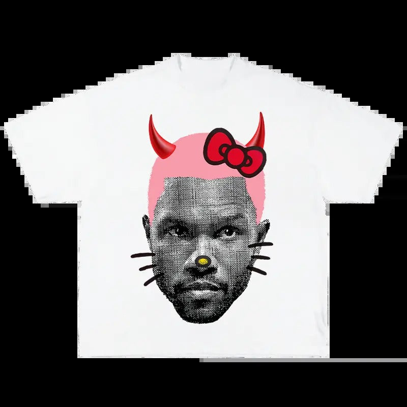 Frank with Horns Halloween Tee Hoodie, Sweatshirt | CiraTrend.com