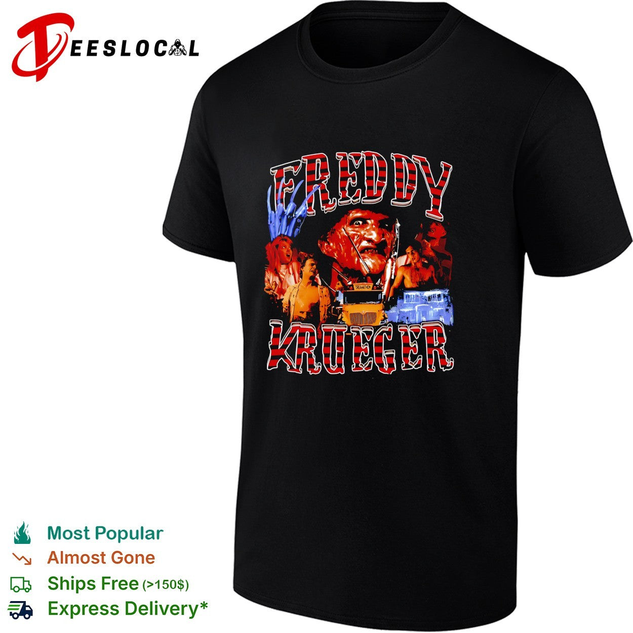 Freddy Krueger Nightmare on Elm Street shirt
