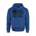 Freedom American Flag Patriotic Hoodie Sweatshirt Cotton Fabric T-Shirts | CiraTrend.com