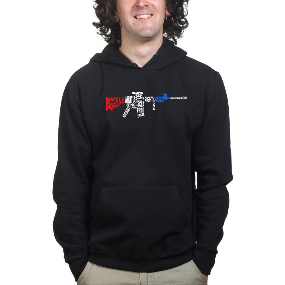 A Well Regulated Militia Rifle Hoodie Style001