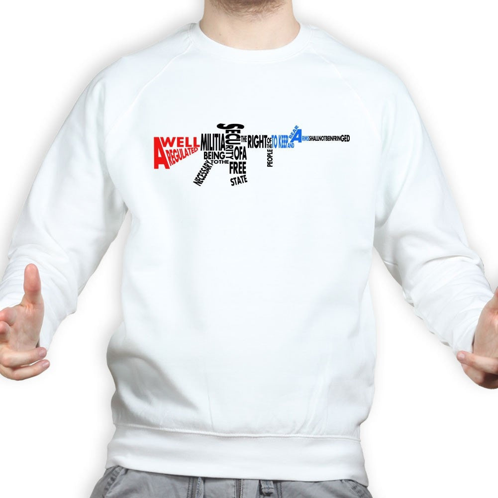 A Well Regulated Militia Rifle Sweatshirt