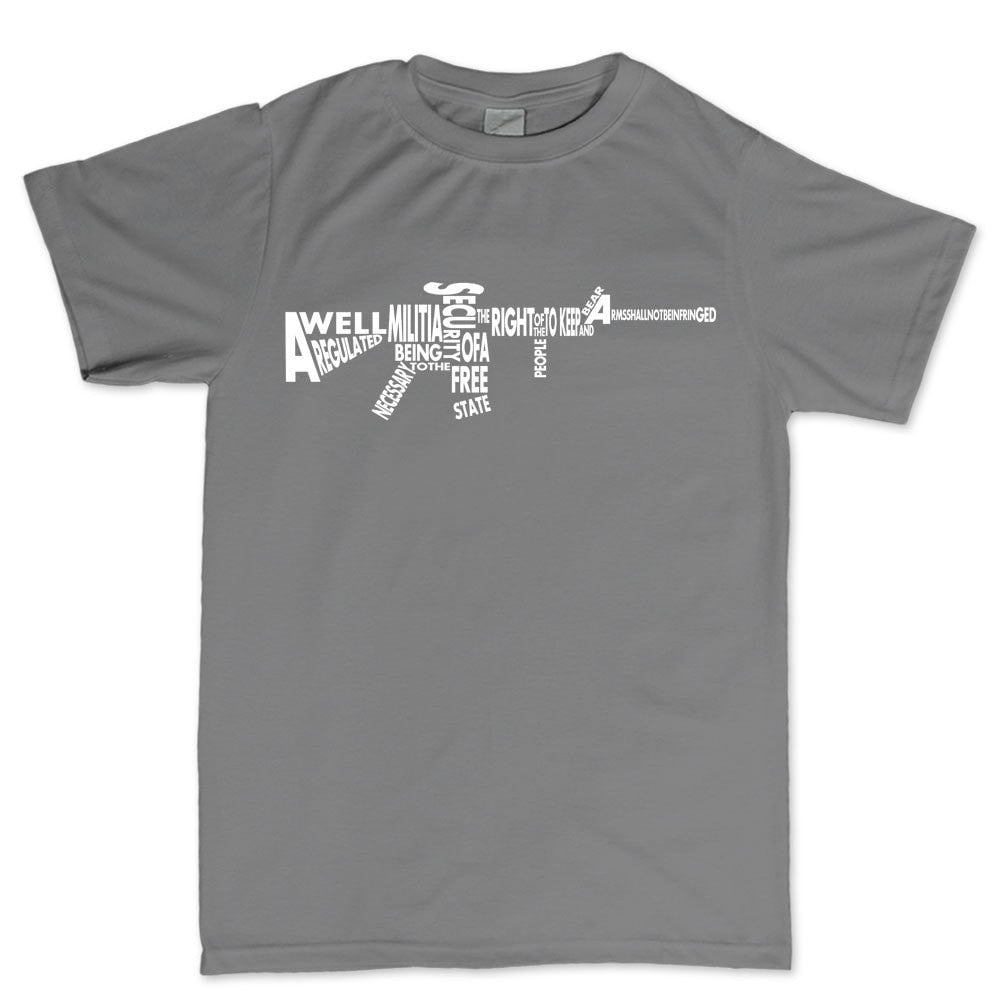 A Well Regulated Militia Rifle Men's T-shirt Style001