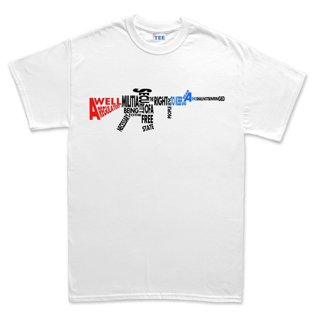 A Well Regulated Militia Rifle Men's T-shirt