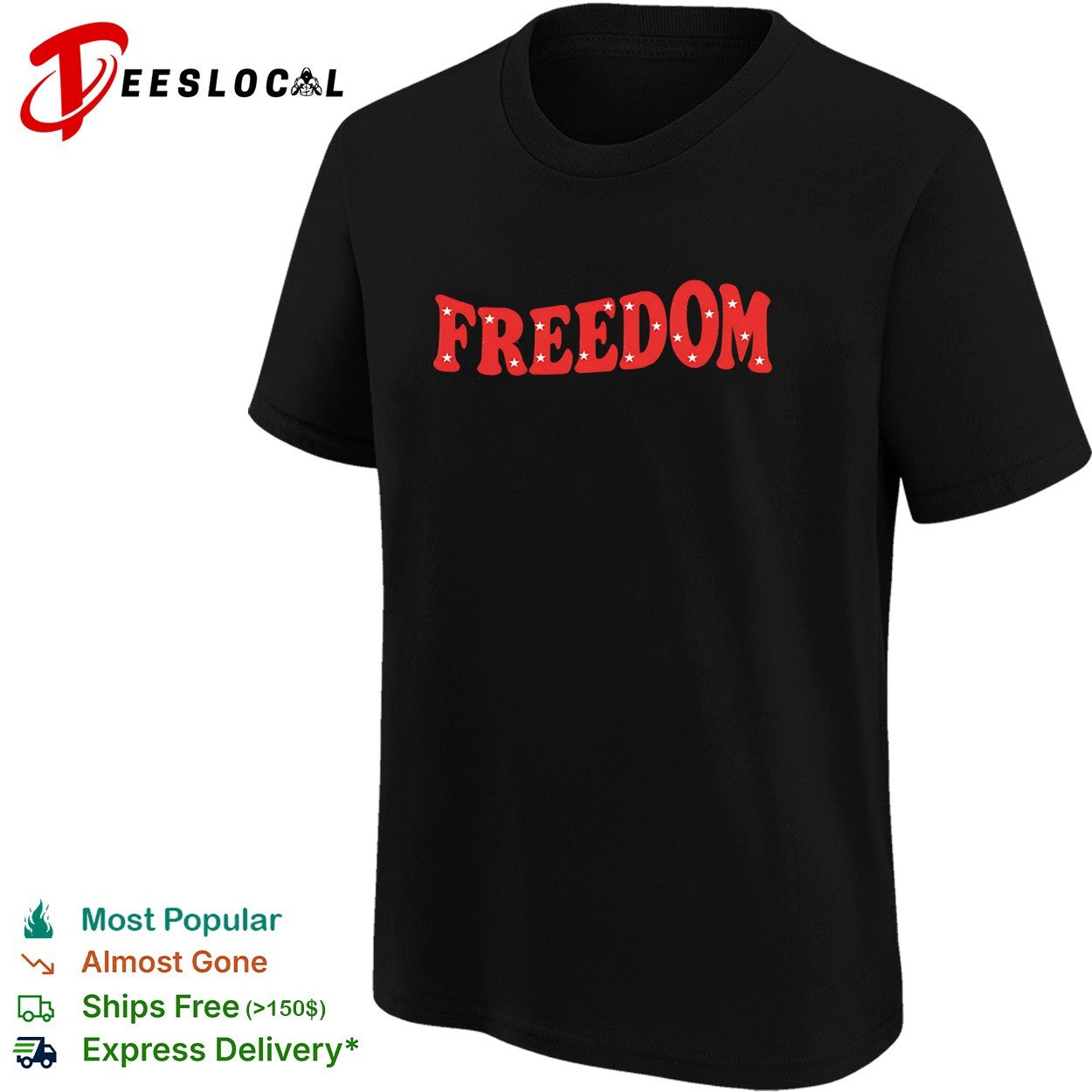 Freedom stars shirt