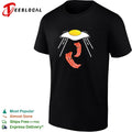 Fried egg alien abduction bacon strips shirt