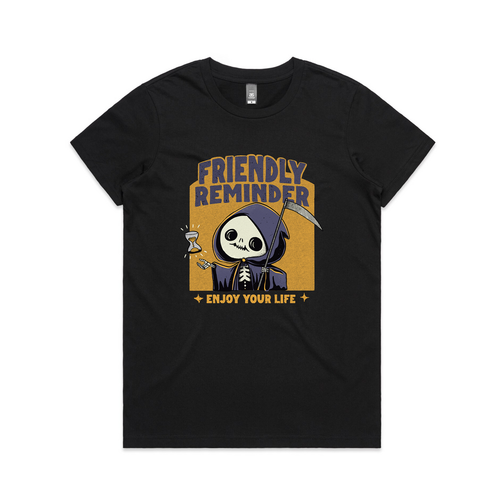 Friendly Reminder Tee Hoodie, Sweatshirt | CiraTrend.com (Image 4)