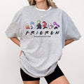 Frieren Beyond Journey's End Friends Shirt, Frieren Cute Chibi Cartoon Shirt, Frieren Sweatshirt, Frieren Unisex Cotton...