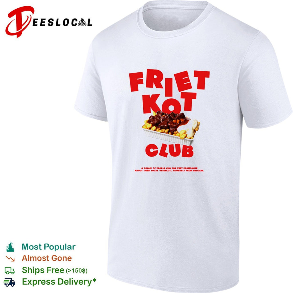Frietkot Club Belgium fries shirt