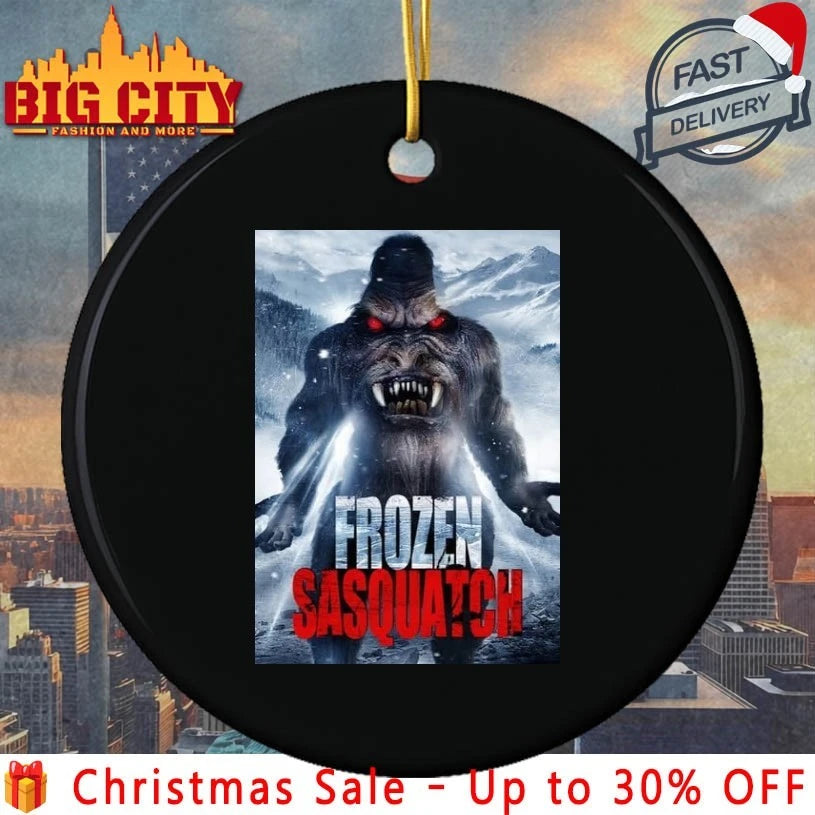 Frozen Sasquatch poster shirt