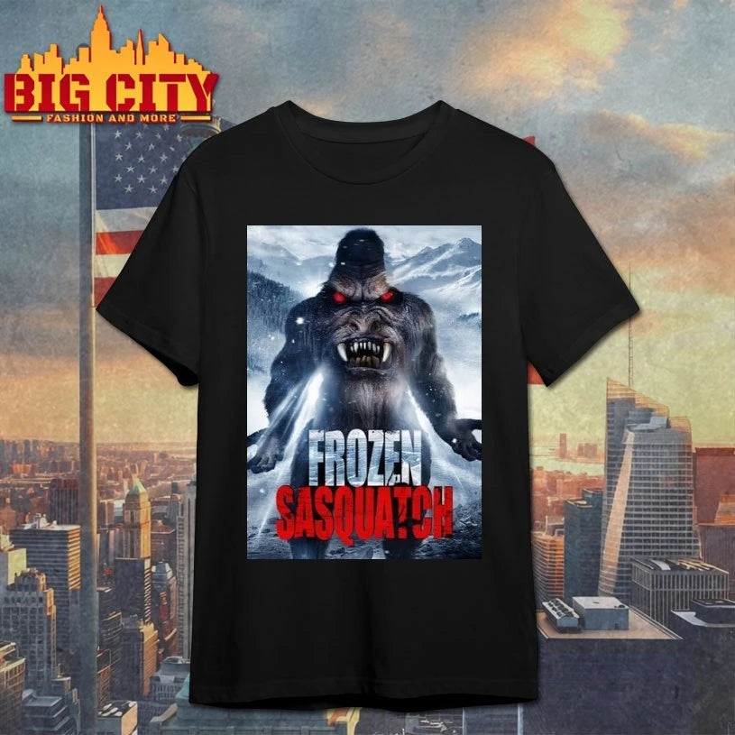 Frozen Sasquatch poster shirt
