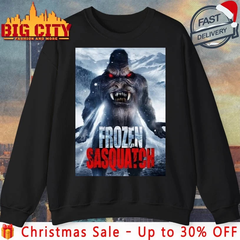 Frozen Sasquatch poster shirt