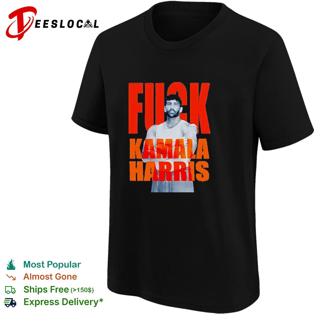 Fuck Kamala Harris Political Hasan Piker Anti Kamala Harris shirt