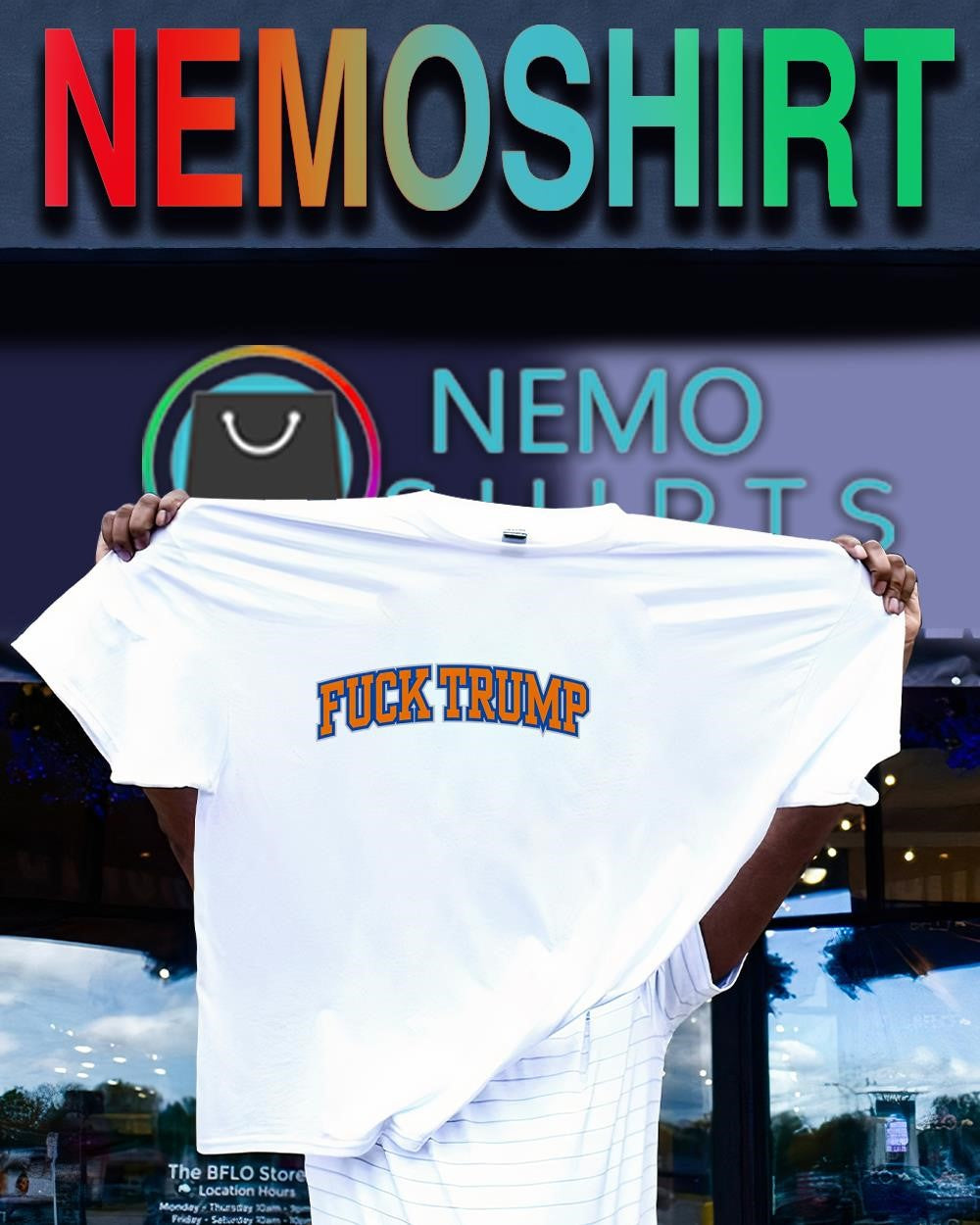 Fuck Trump New York Knicks logo shirt