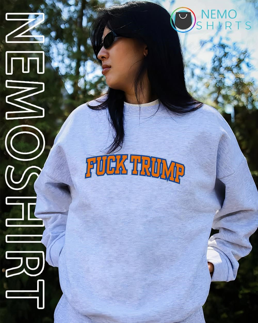 Fuck Trump New York Knicks logo shirt