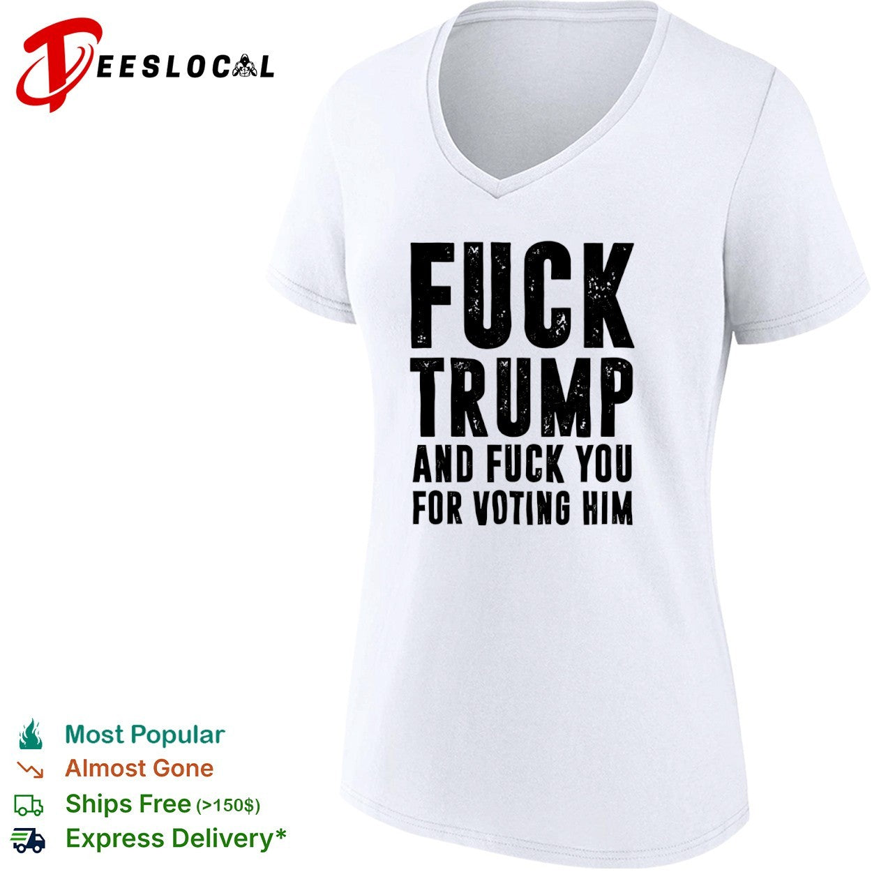 Fuck Trump and fuck you for voting him shirt