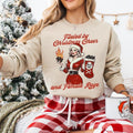 Fueled By Christmas Cheer Feminist Rage Sweatshirt, Abortion Rights T-shirt, Feminist Christmas Tee, Pro-choice Hoodie,...
