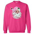 Full Sequin Blushing Santa Patch Sweatshirt T-Shirts, Hoodie | CiraTrend.com