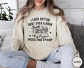 Funny Book Sweatshirt, I Look Better Bent Over A Book Sweatshirt, Smut Reader Shirt, Gift For Reader, Bookish Crewneck,...
