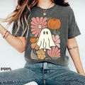 Funny Cat Shirt, Dead Inside But Floral Ghost Halloween Shirt, Pumpkin Fall Tee, Boho Spooky Season ShirtStill Love Cats,...