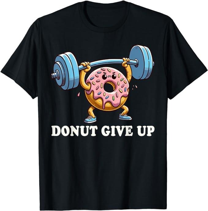 Funny Fitness Workout Gym Donut Lover T-Shirt Menswear Casual Cotton Hoodie, Sweatshirt | CiraTrend.com