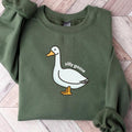 Funny Goose Sweatshirt, Funny Best Friends Sweater, Goose Fist Bump Sweater, Gift for Goose Lover, Goose sweatshirt,...