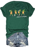 Funny Grinch Holiday Shirt - Christmas Humor Graphic Tee - That's It I'm Not Going