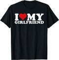 Funny Meme Shirt, I Love My Girlfriend I Heart My Girlfriend Tee, Gift Unisex T-Shirt Hoodie, Sweatshirt | CiraTrend.com