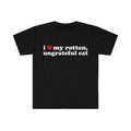 Funny Meme Shirt, I Love My Rotten, Ungrateful Cat Cute Tee, Gift Unisex T-Shirt Hoodie, Sweatshirt | CiraTrend.com