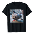 Funny Pigeon Meme Tee, Level 100 Bird Energy Shirt, Silly Gen Z Humor T-Shirt, Unisex Graphic Tee, All Size, Top Hoodie,...