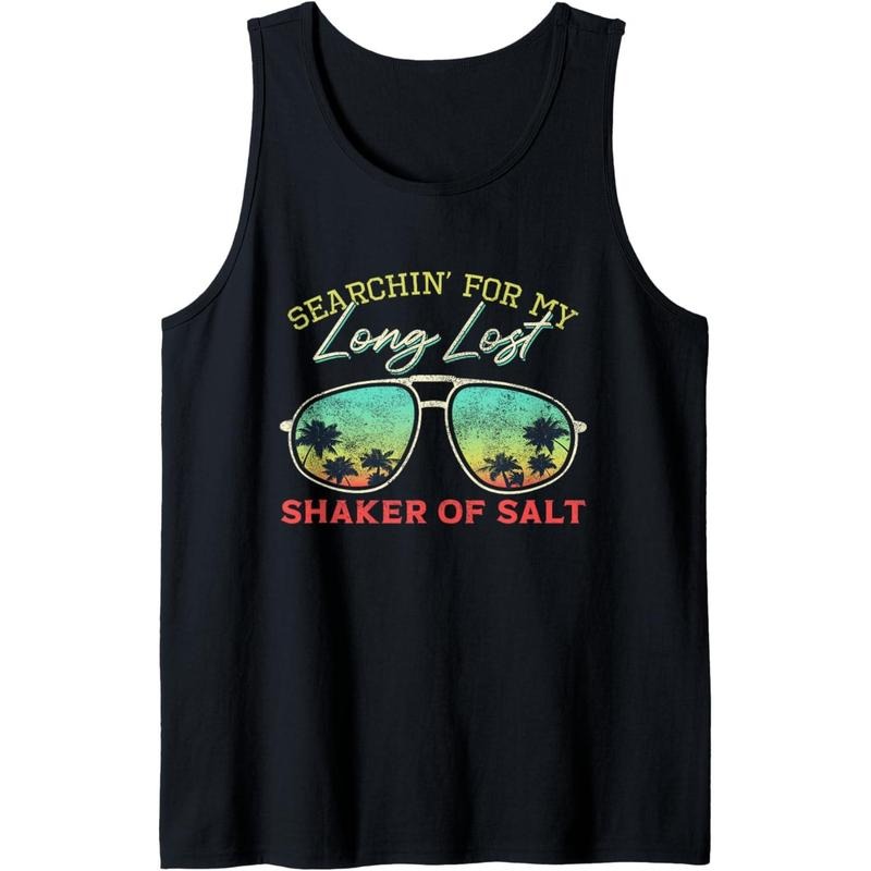 Funny Searching For My Long Lost Shaker Of Salt Shaker Tank Top Made in USA T-Shirts, Hoodie, Sweatshirt | CiraTrend.com