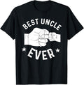 Funny Uncle Shirts, Gifts For Uncle, Funny Best Uncle Ever Fist-bump T-Shirt