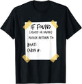 Funny Vacation Shirt, If Found Asleep or Drunk Funny Cruise T-Shirt Menswear Casual Cotton Hoodie, Sweatshirt | CiraTrend.com