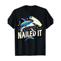 Funny hammerhead shark pins its T-shirt Made in USA Hoodie, Sweatshirt | CiraTrend.com