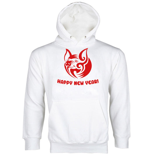 Year of the Pig Hoodie Happy New Year 2019 Hoodie Pig 2019 New Year