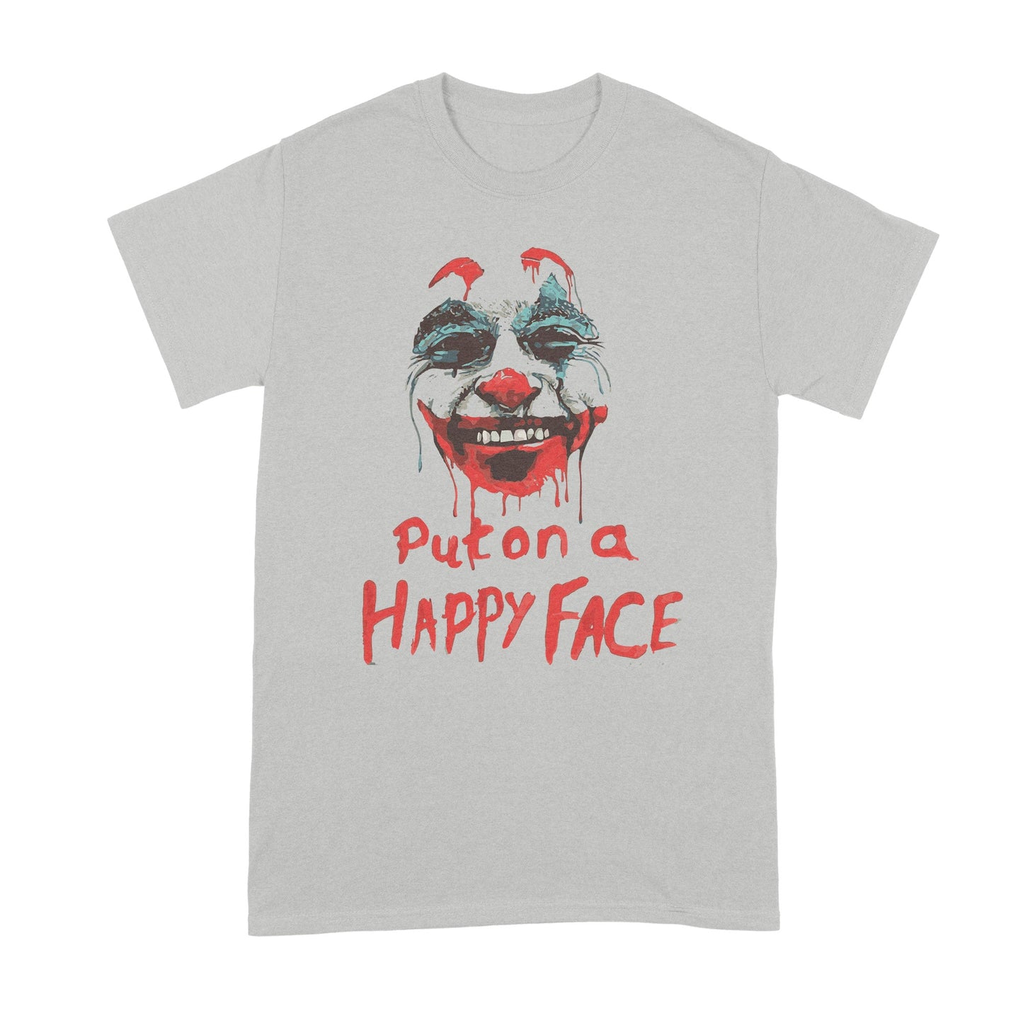 Joker Put on a Happy Face T Shirt Joker Joaquin Shirt Phoenix Shirt