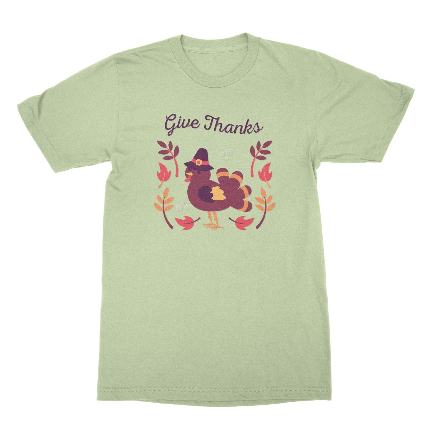 Give Thanks Shirt Thanksgiving Tshirt Happy Turkey Day Shirt