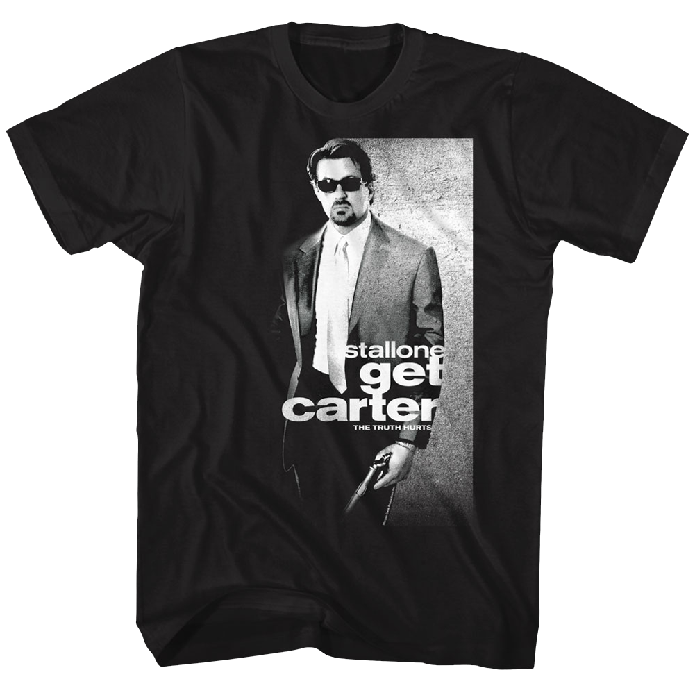Get Carter Mens S/S T-Shirt - Poster - Solid Black Hoodie, Sweatshirt | CiraTrend.com
