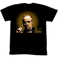 Godfather Mens S/S T-Shirt - Glowing And Showing - Solid Black Hoodie, Sweatshirt | CiraTrend.com