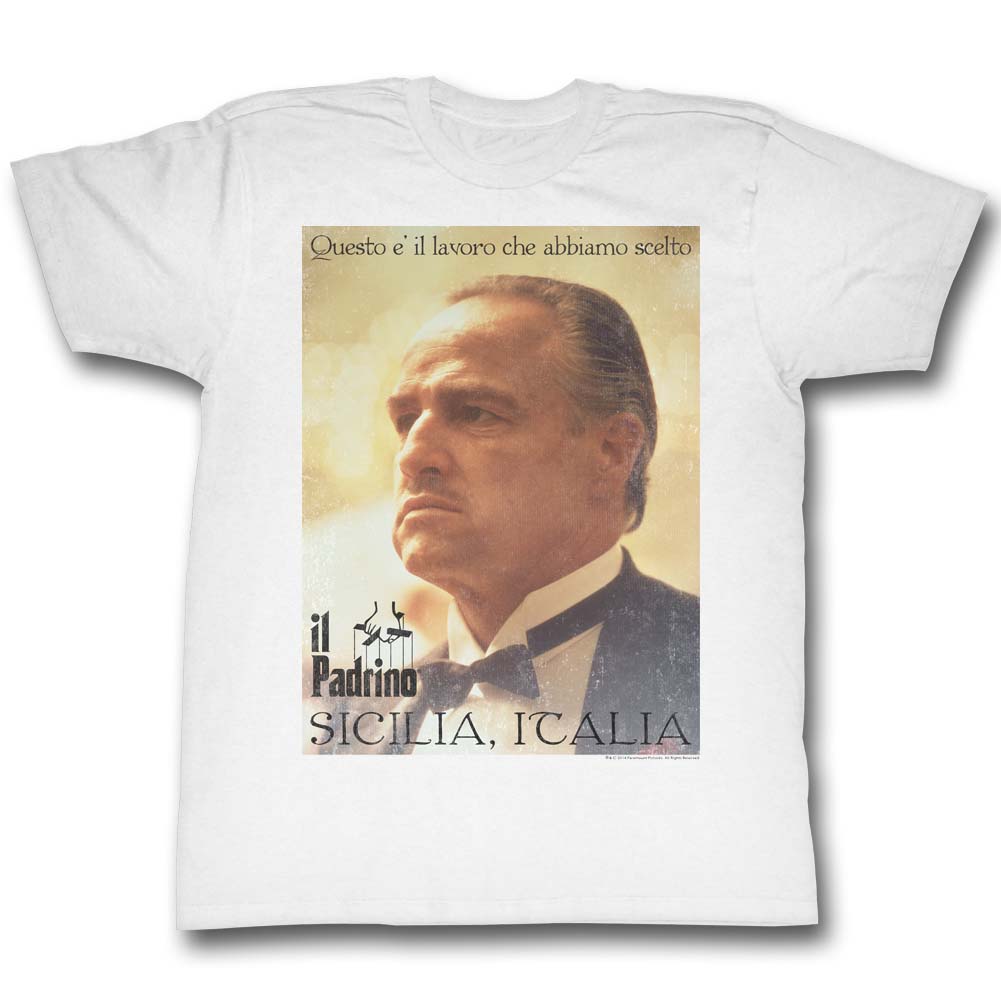 Godfather S S Poster Solid White T-Shirts, Hoodie, Sweatshirt