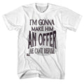 Godfather Mens S/S T-Shirt - Swirleh - Solid White Hoodie, Sweatshirt | CiraTrend.com