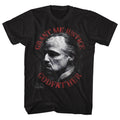 Godfather Mens S/S T-Shirt - Justice - Solid Black Style002 Hoodie, Sweatshirt | CiraTrend.com