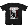 Godfather Toddler S/S T-Shirt - Seeing Red - Solid Black Hoodie, Sweatshirt | CiraTrend.com
