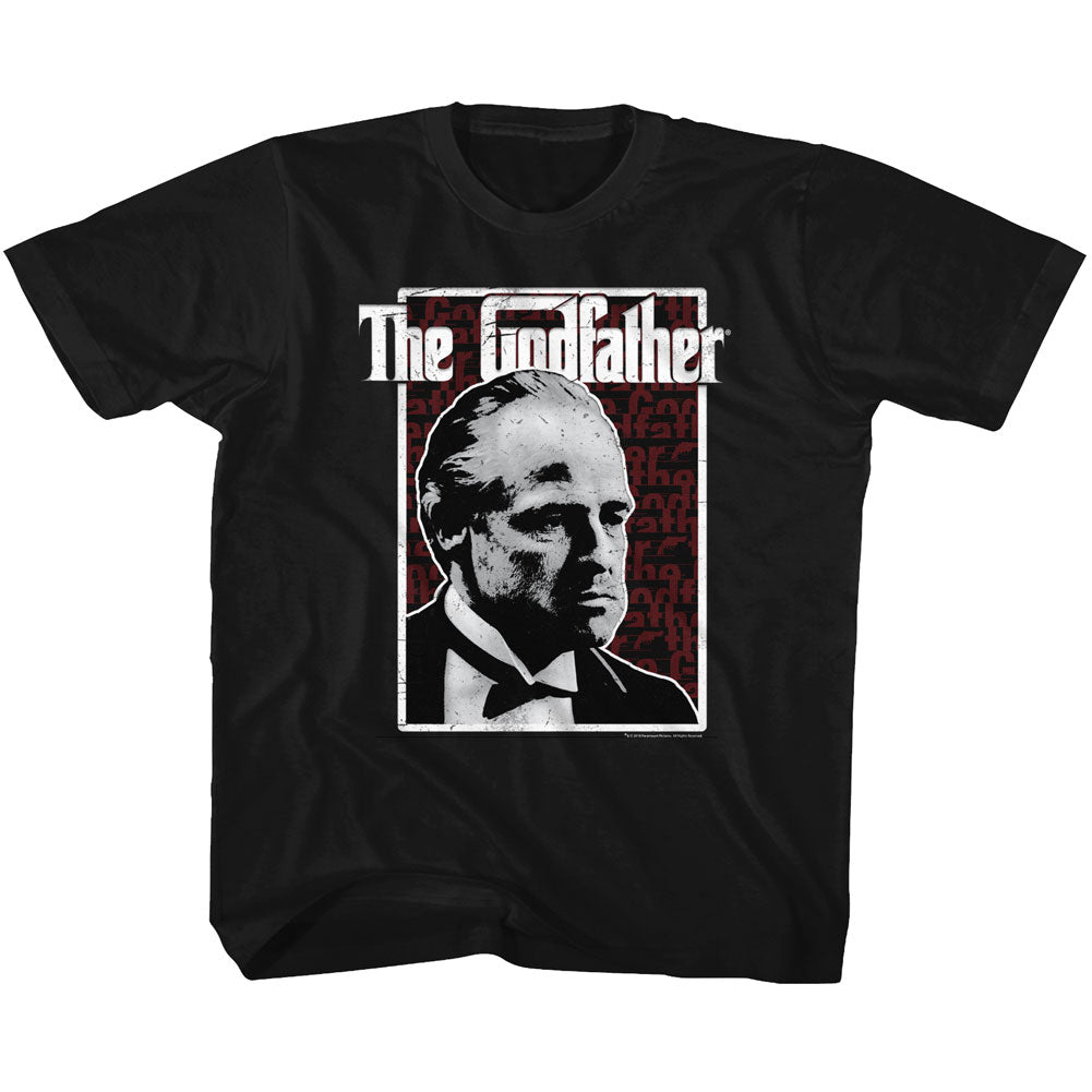 Godfather Youth S/S T-Shirt - Seeing Red - Solid Black Hoodie, Sweatshirt | CiraTrend.com