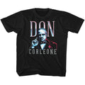 Godfather Toddler S/S T-Shirt - Don Corleone - Solid Black Hoodie, Sweatshirt | CiraTrend.com