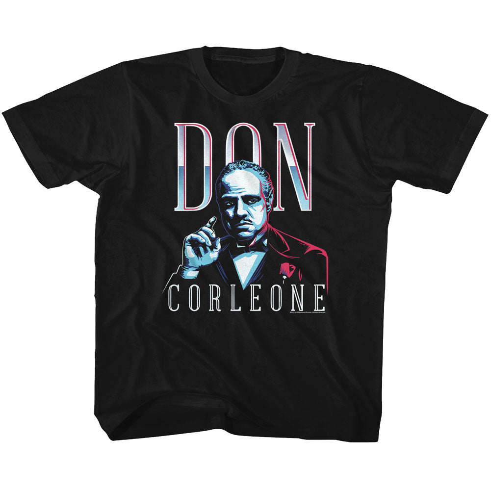 Godfather Toddler S/S T-Shirt - Don Corleone - Solid Black Hoodie, Sweatshirt | CiraTrend.com