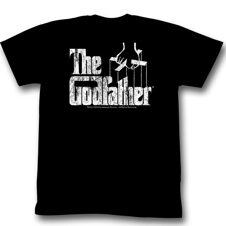 Godfather S S Distress Copy Solid Black T-Shirts, Hoodie, Sweatshirt