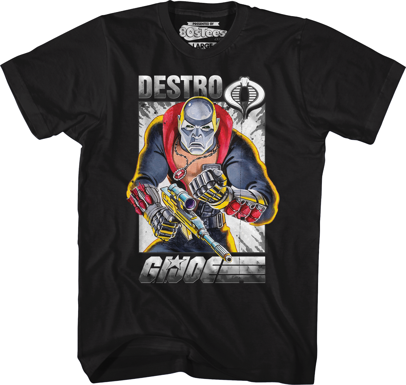 Destro GI Joe T-Shirt Hoodie, Sweatshirt | CiraTrend.com (Image 4)