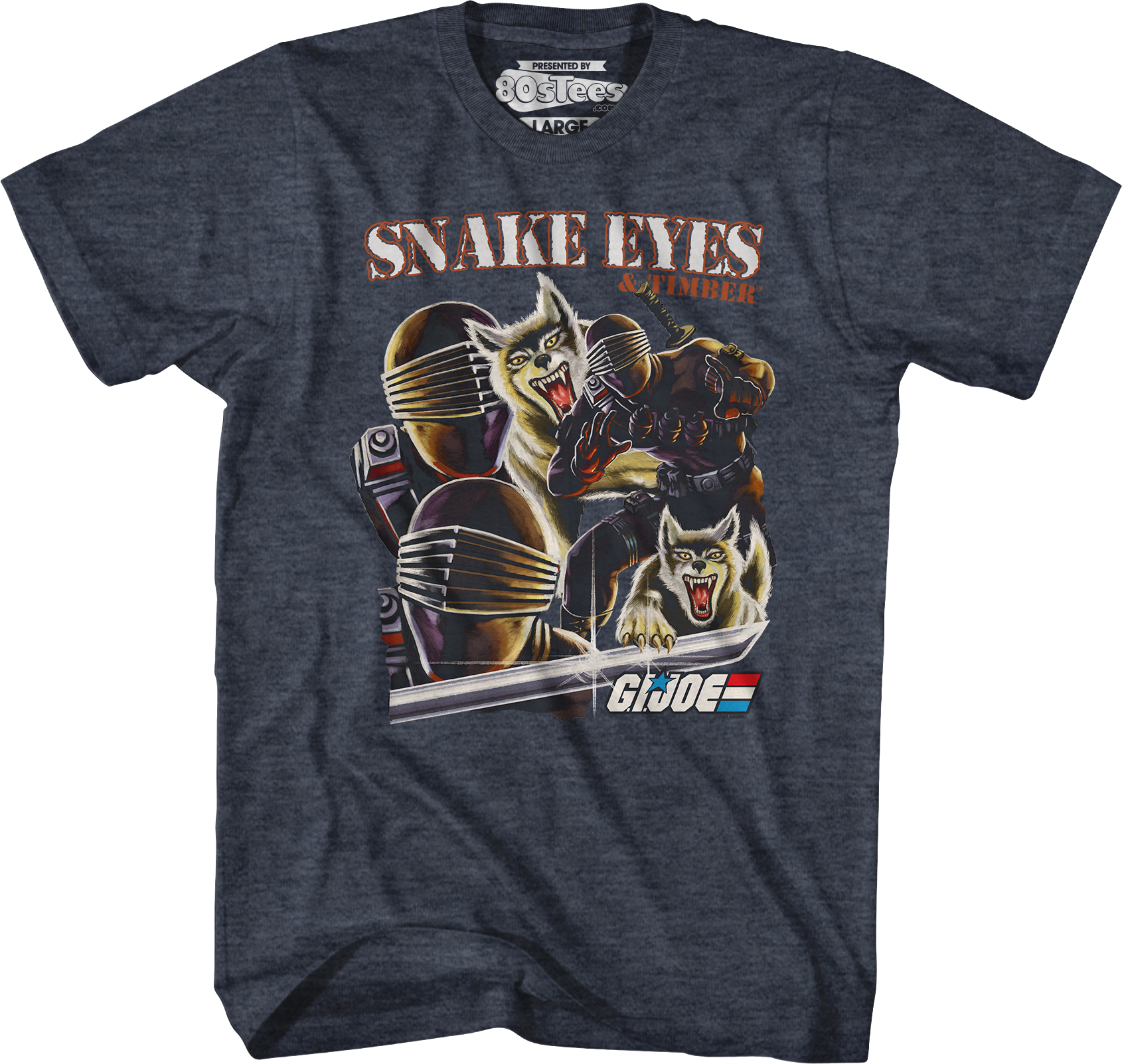 Snake Eyes & Timber Collage GI Joe T-Shirt Hoodie, Sweatshirt | CiraTrend.com (Image 5)