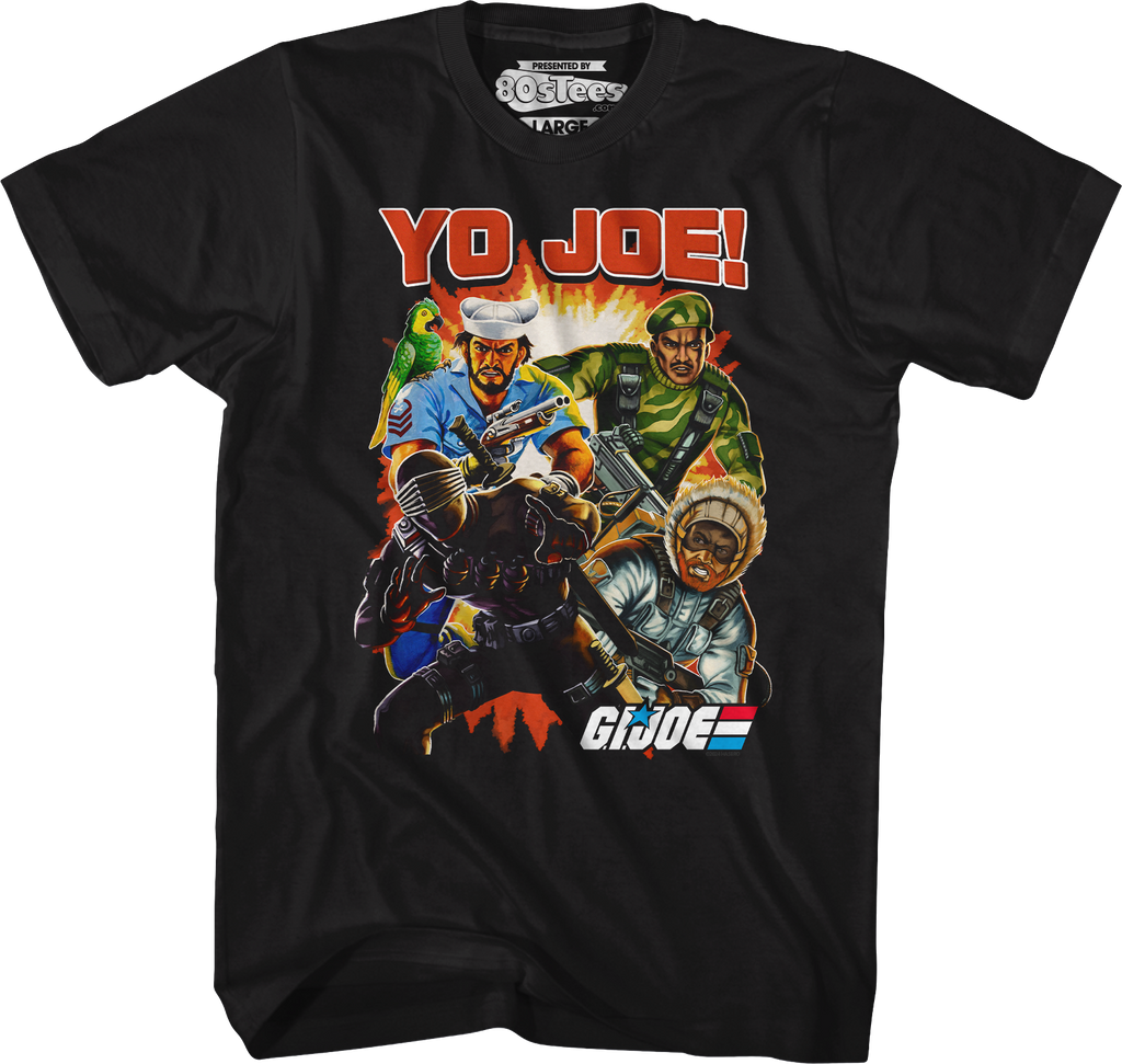 Yo Joe Collage GI Joe T-Shirt Hoodie, Sweatshirt | CiraTrend.com (Image 5)